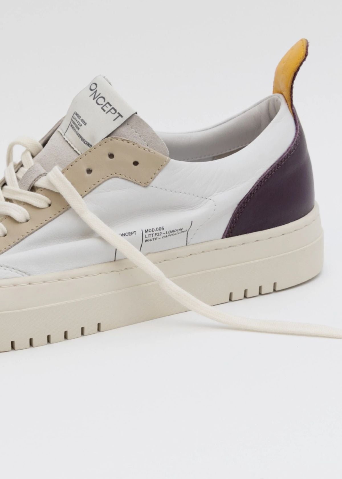 ONCEPT London Shoe - White/Cappuccino