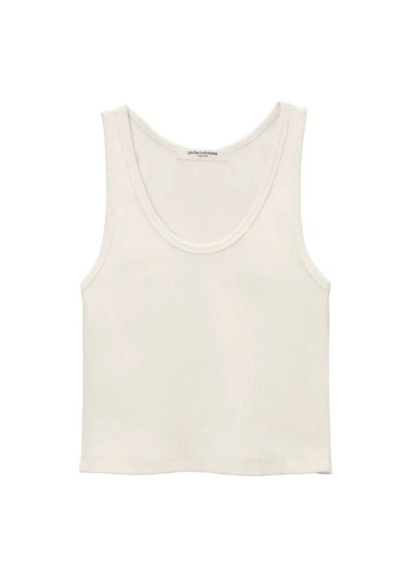 PERFECT WHITE TEE Blondie Long Tank Top - Sugar