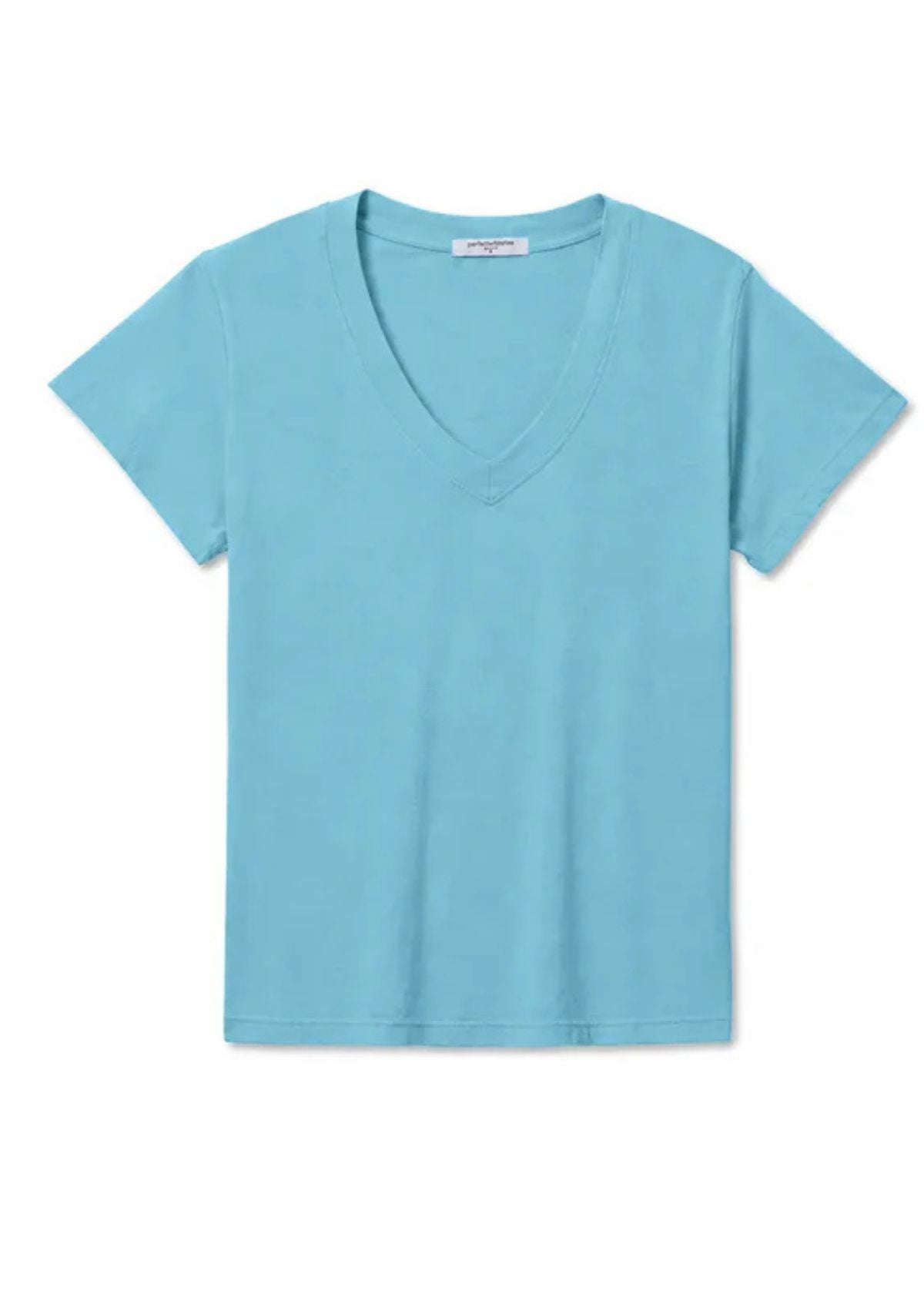 PERFECT WHITE TEE Hendrix Boxy Tee - Milky Blue