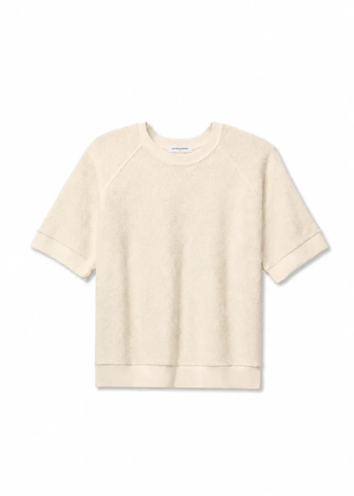 PERFECT WHITE TEE Ziggy Short Sleeve Top - Sugar