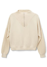 PERFECT WHITE TEE Tyra Fleece Pullover - Sugar