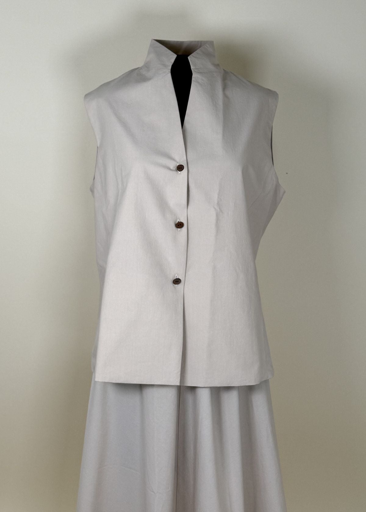 PETER COHEN Wrest Vest Top - Khaki