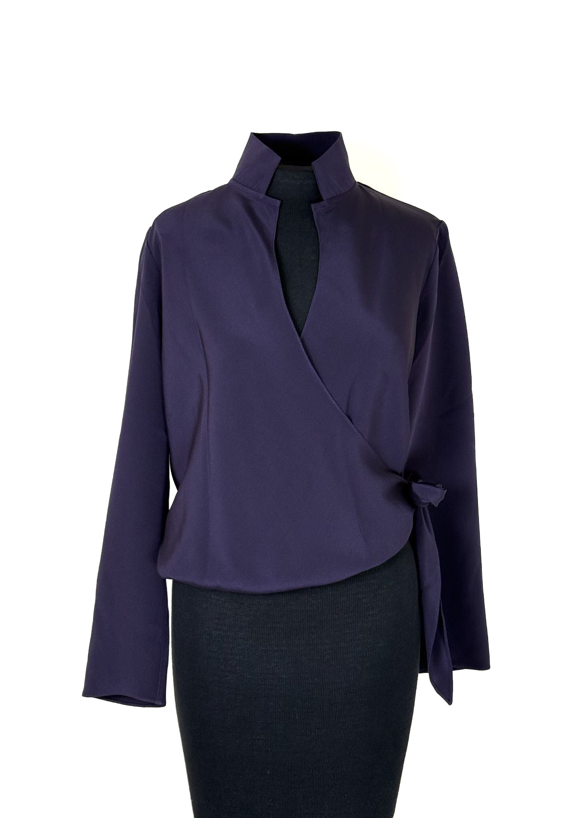 PETER COHEN Raton Silk Top - Purple