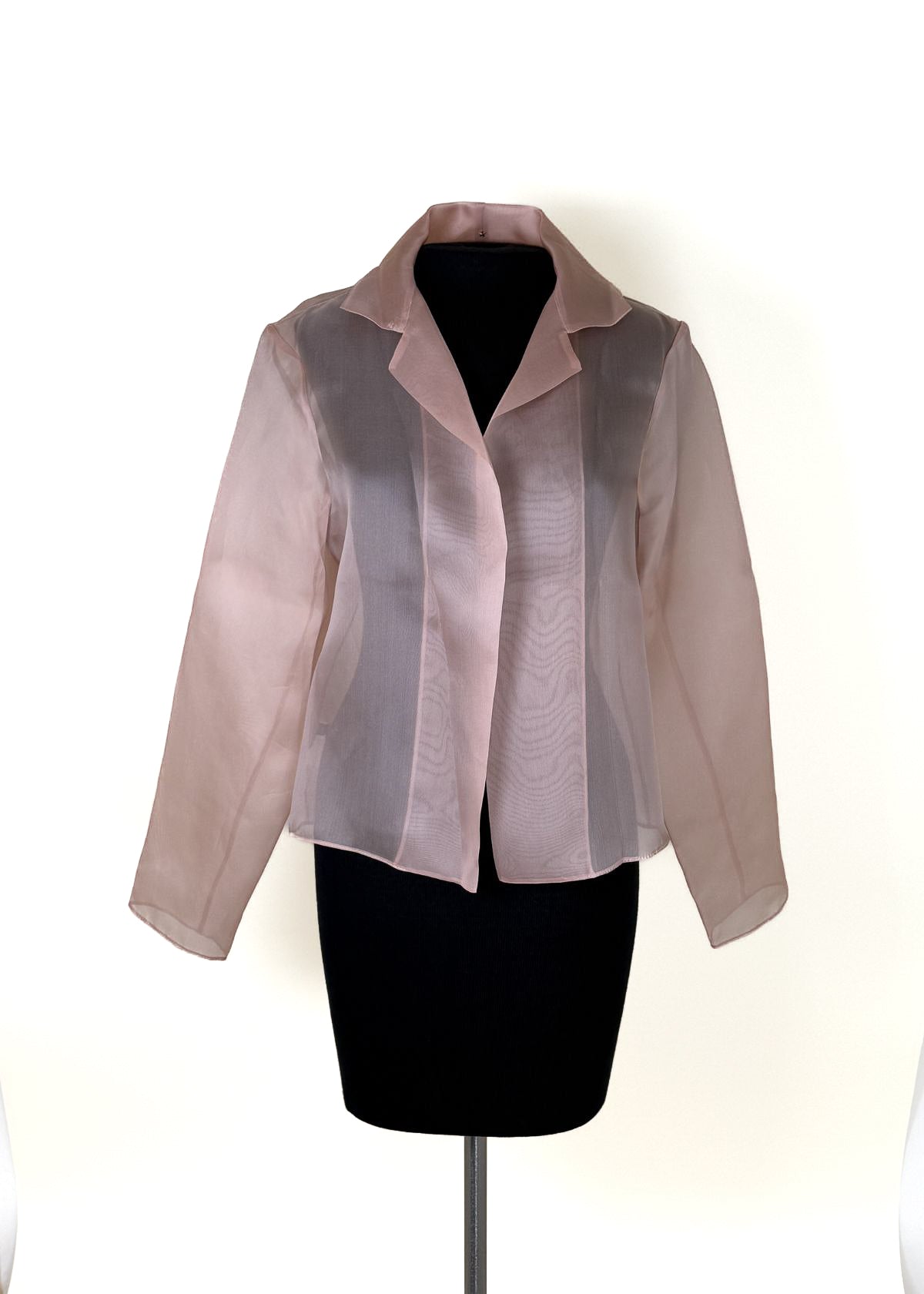 PETER COHEN Gaze Silk Organza Jacket - Makeup
