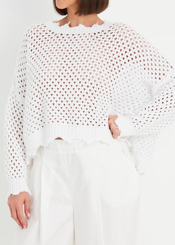 PLANET Hamptons Sweater - White