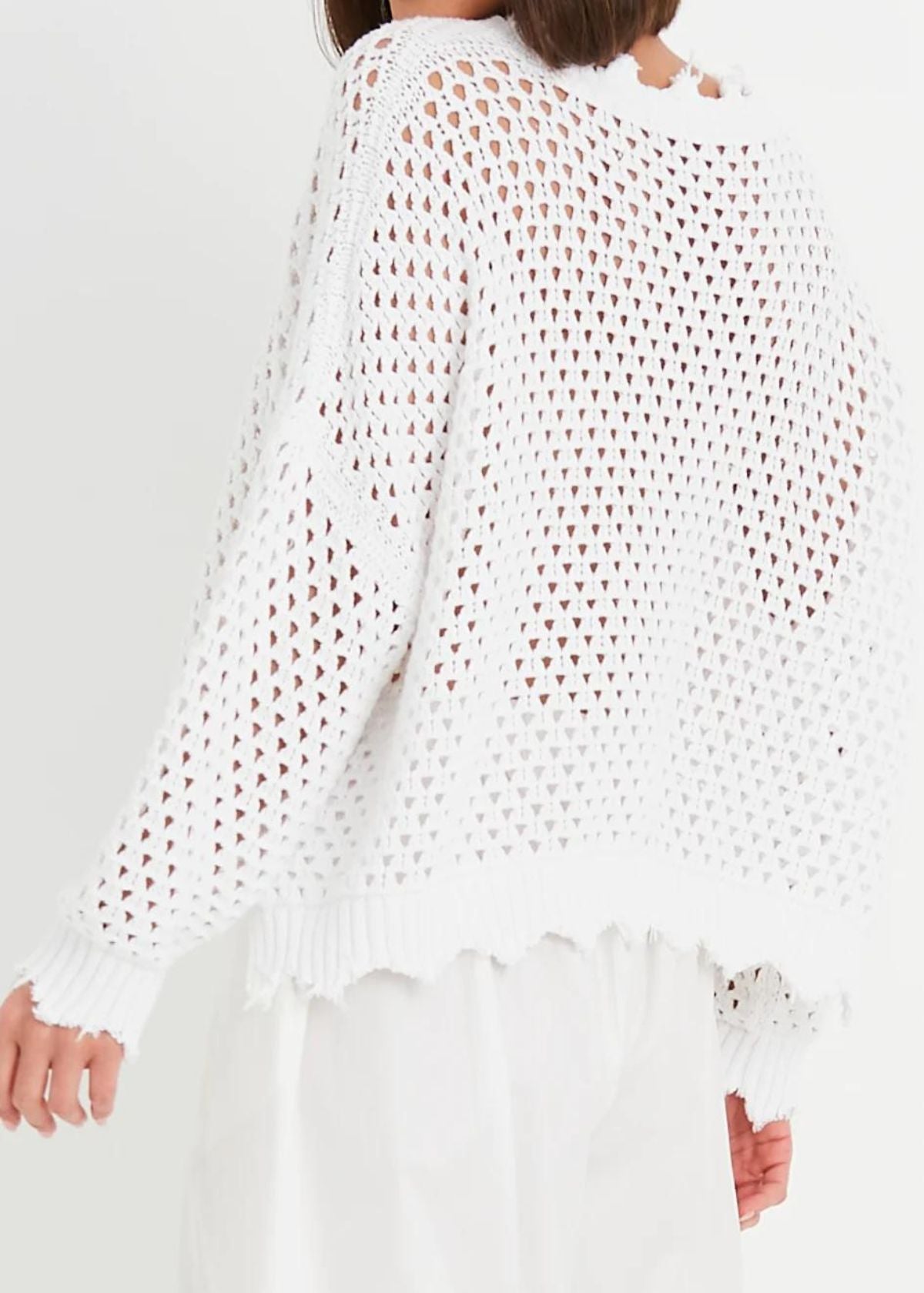 PLANET Hamptons Sweater - White
