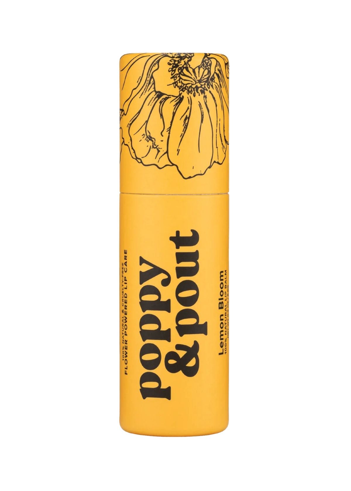 POPPY & POUT Lip Balm - Lemon Bloom