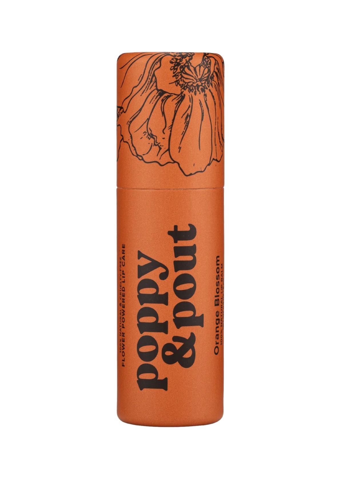 POPPY & POUT Lip Balm - Orange Blossom