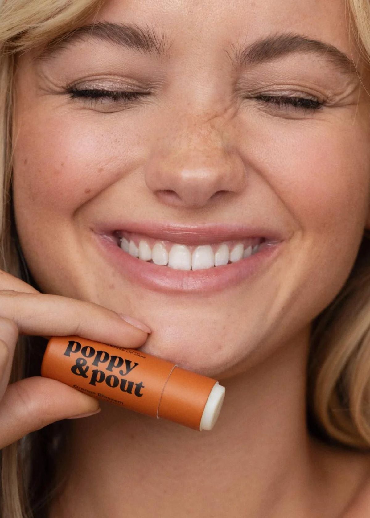 POPPY & POUT Lip Balm - Orange Blossom