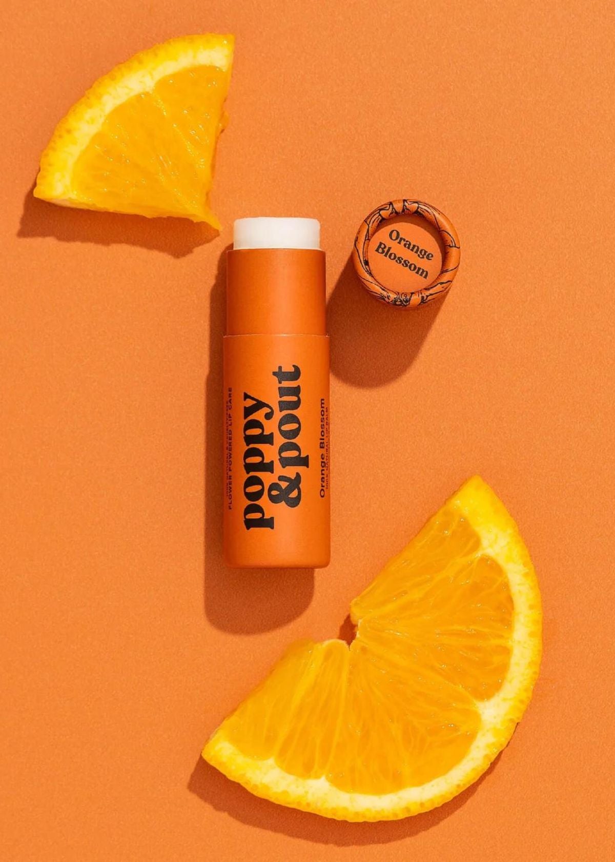 POPPY & POUT Lip Balm - Orange Blossom