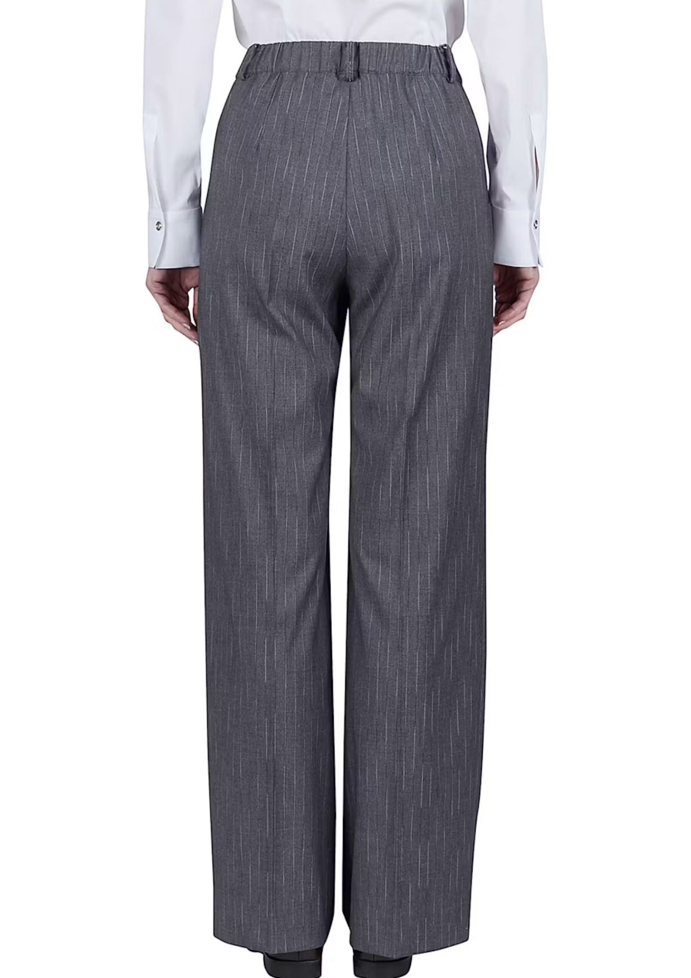PUROTATTO Wide Leg Pant - Anthracite