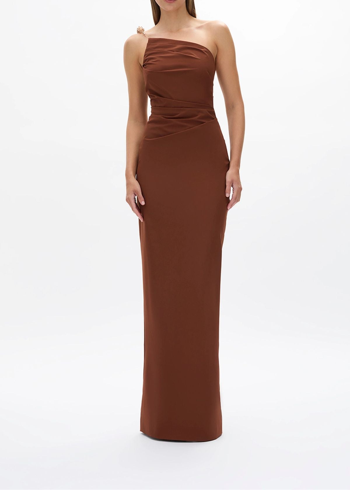 RACHEL GILBERT Antoinne Gown - Brown