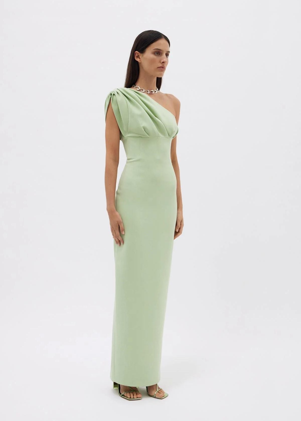 RACHEL GILBERT Winnie Gown - Seafoam