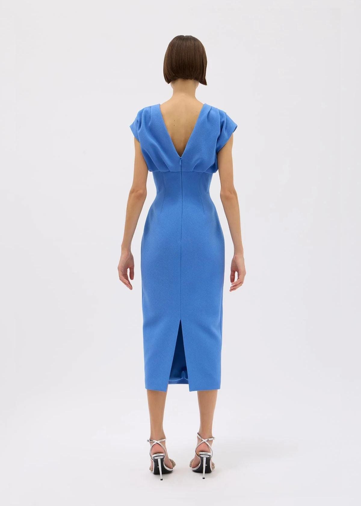 RACHEL GILBERT Maggie Dress - Ultramarine