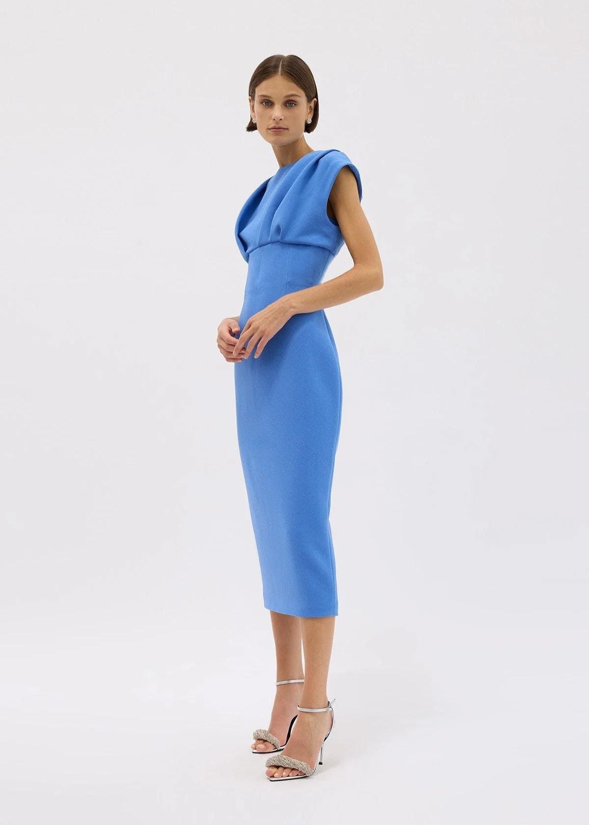 RACHEL GILBERT Maggie Dress - Ultramarine