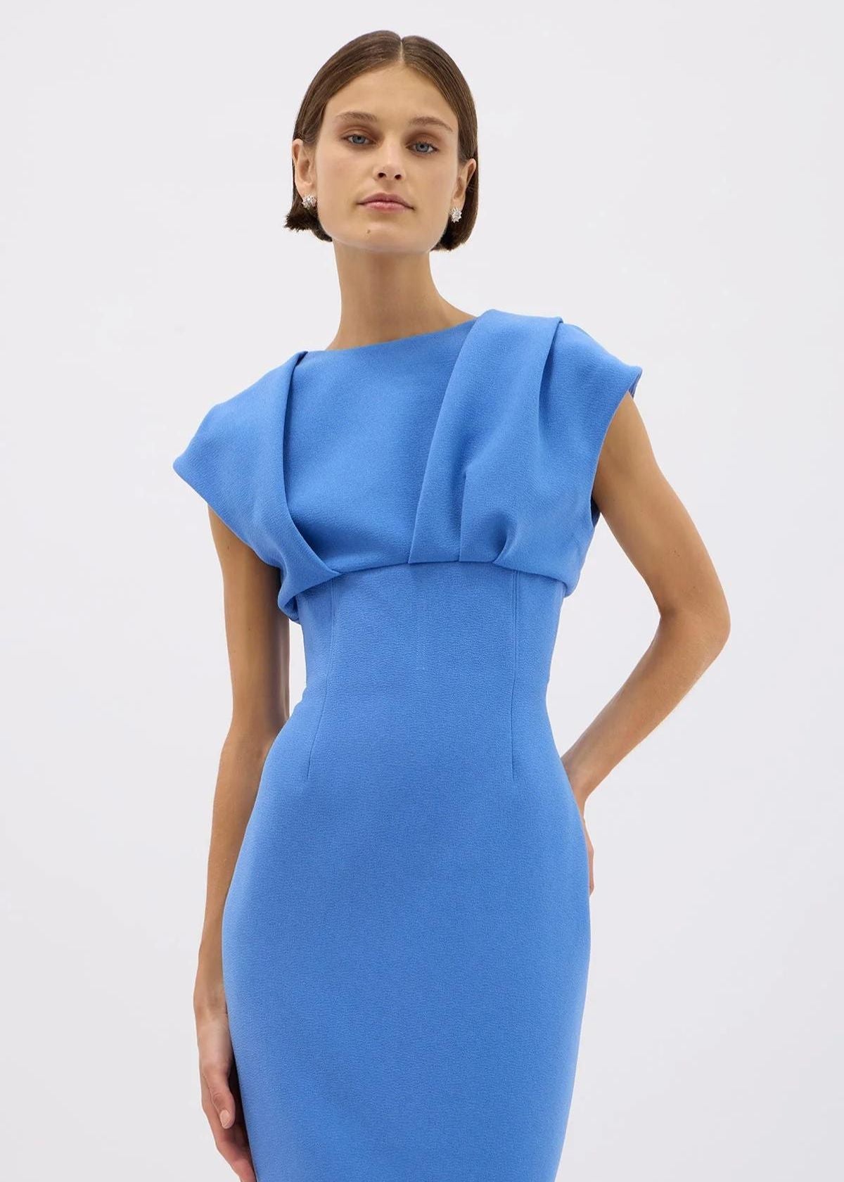 RACHEL GILBERT Maggie Dress - Ultramarine