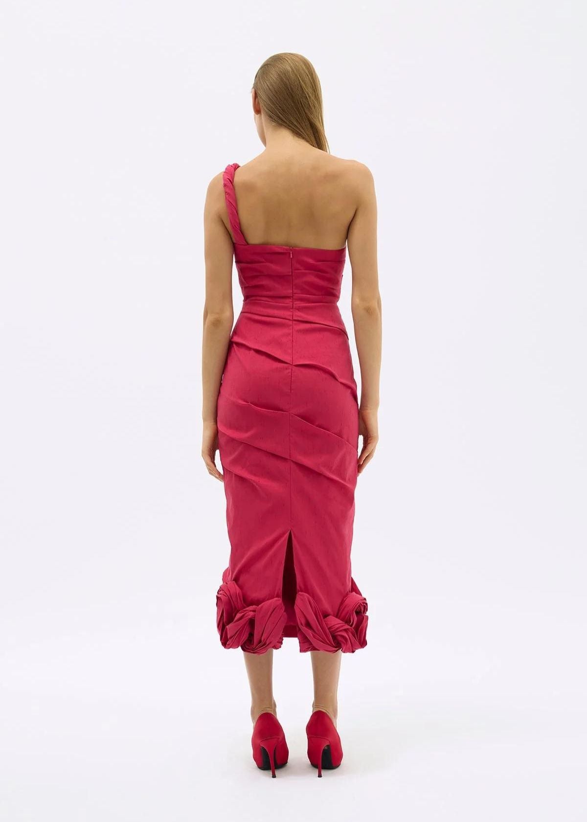 RACHEL GILBERT Ochre Dress - Watermelon