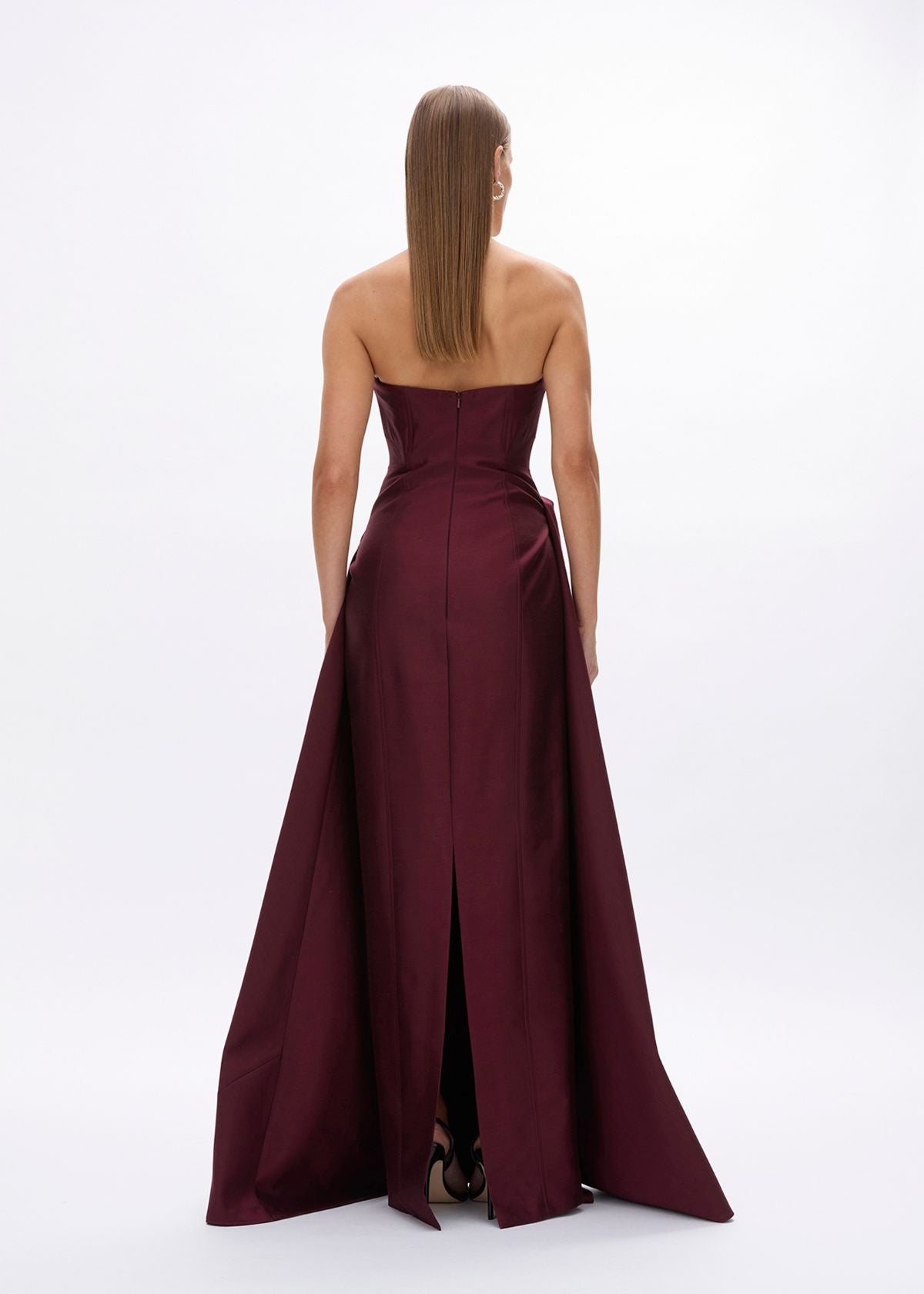 RACHEL GILBERT Adeline Gown - Wine