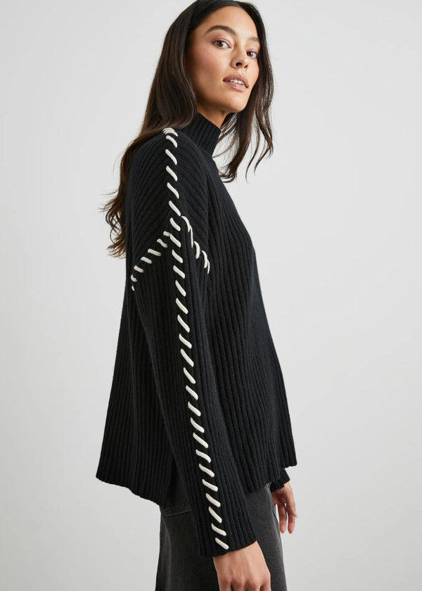 RAILS Liam Sweater - Black