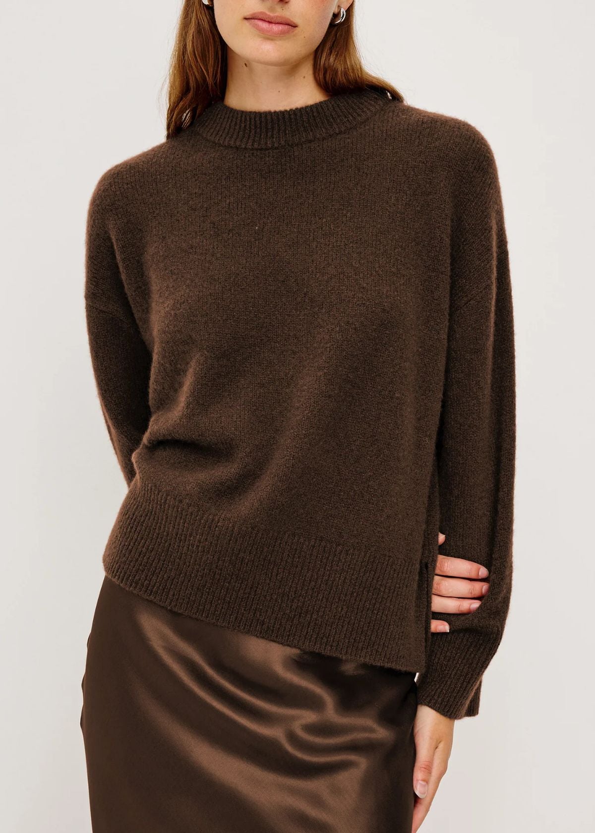 RAILS Miranda Sweater - Chocolate