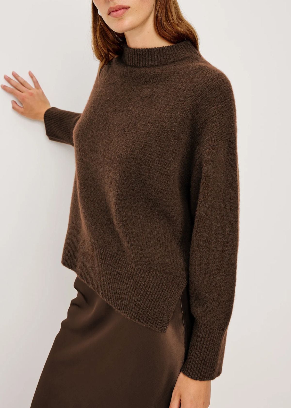 RAILS Miranda Sweater - Chocolate