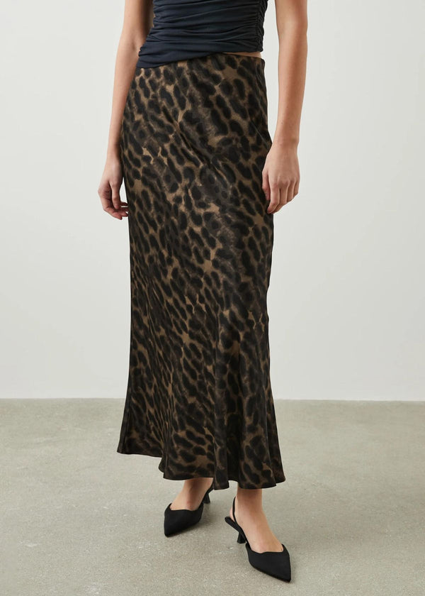 RAILS Leia Skirt - Umber Leopard