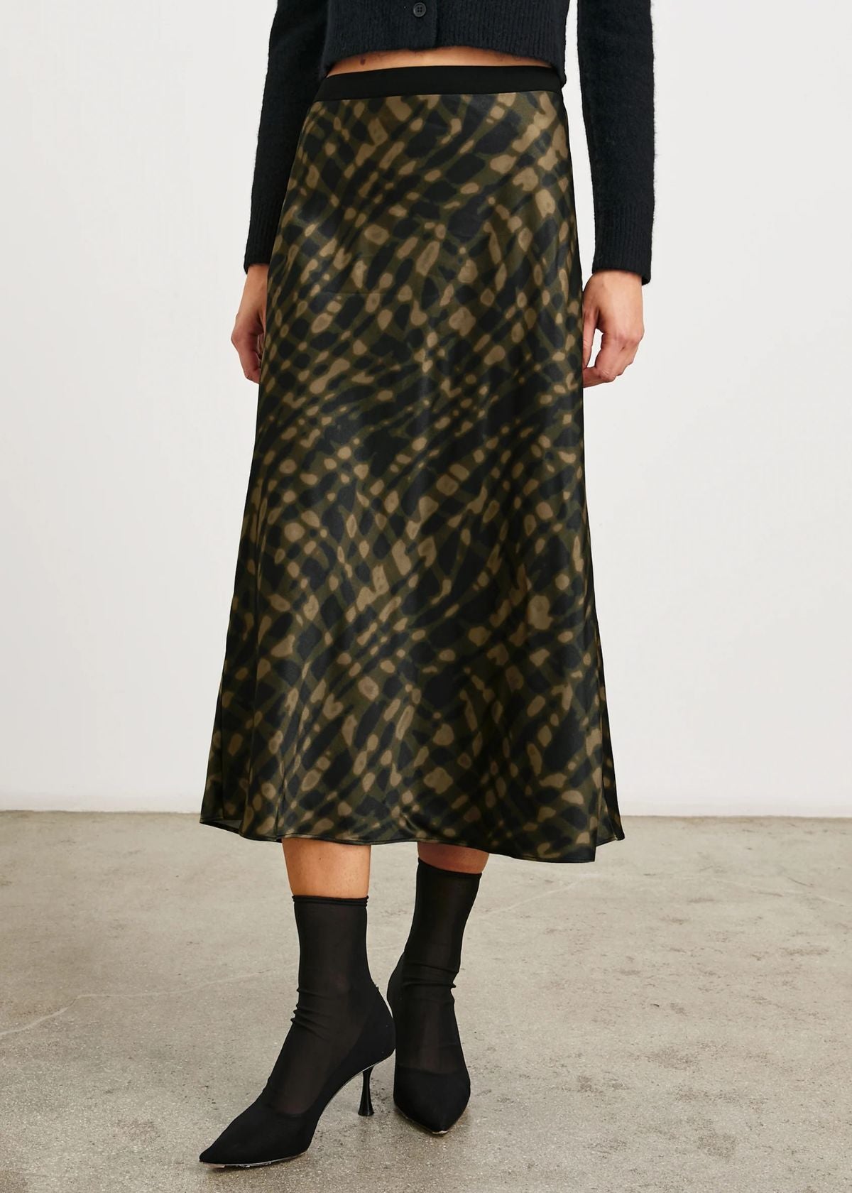 RAILS Berlin Midi Skirt - Cypress