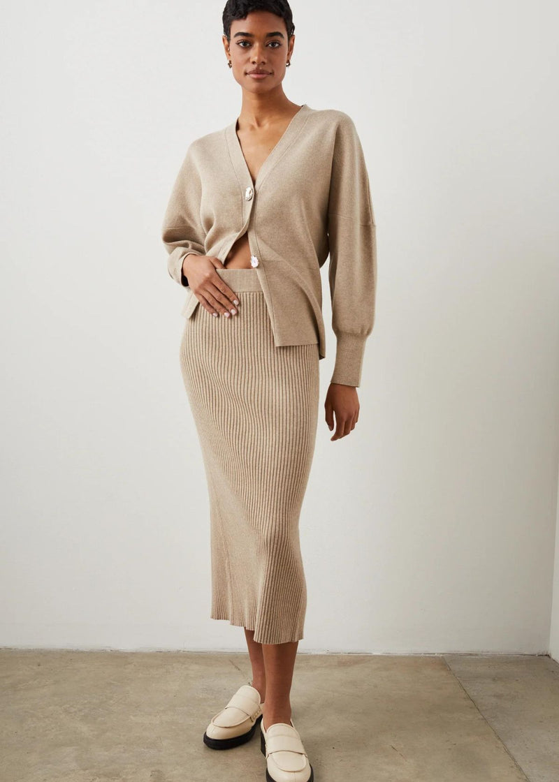 RAILS Davina Midi Skirt - Oat