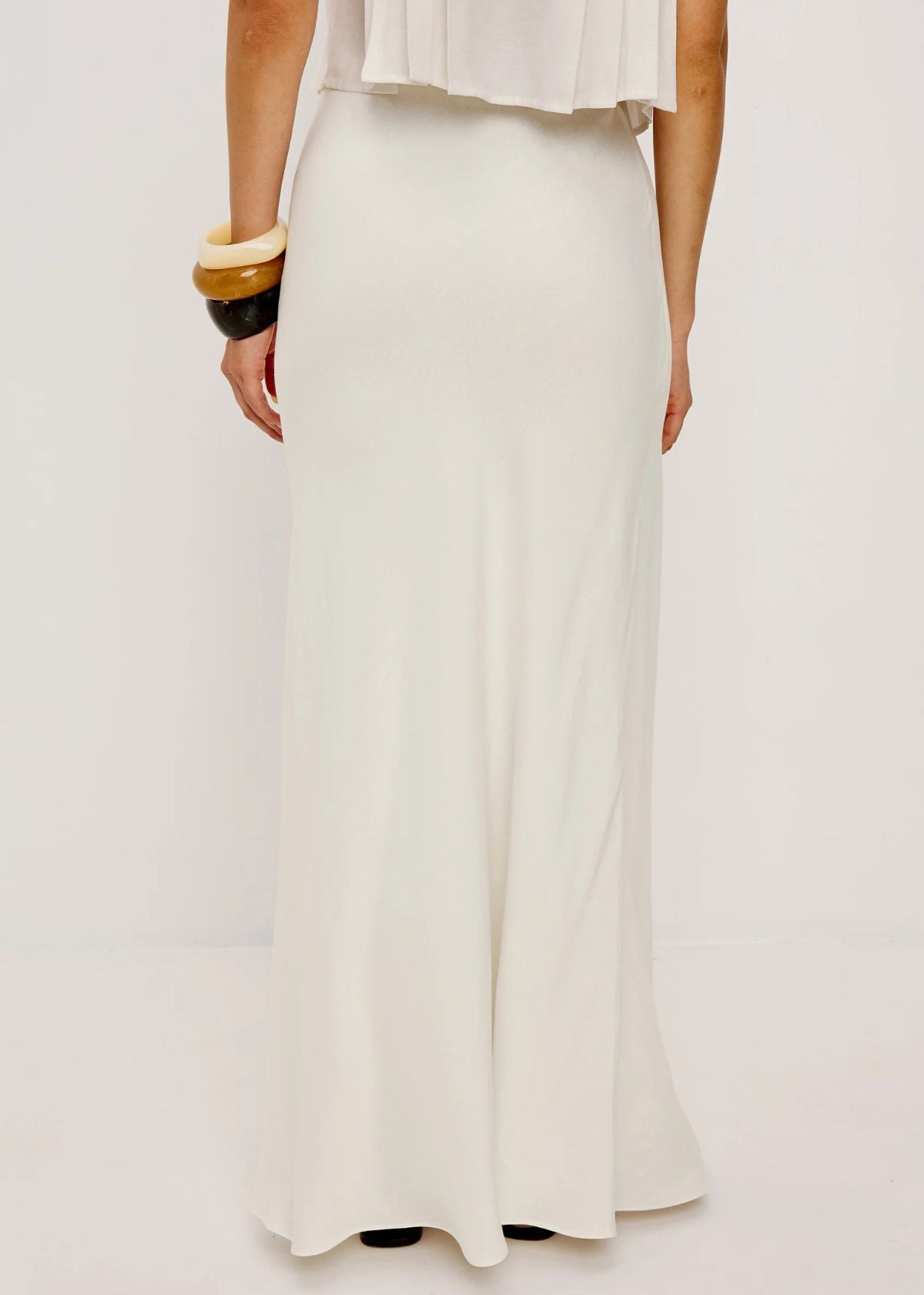 RAILS Romina Maxi Skirt - Ivory Linen