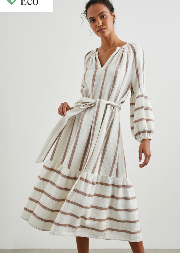 RAILS Vittoria Dress - Coconut Stripe