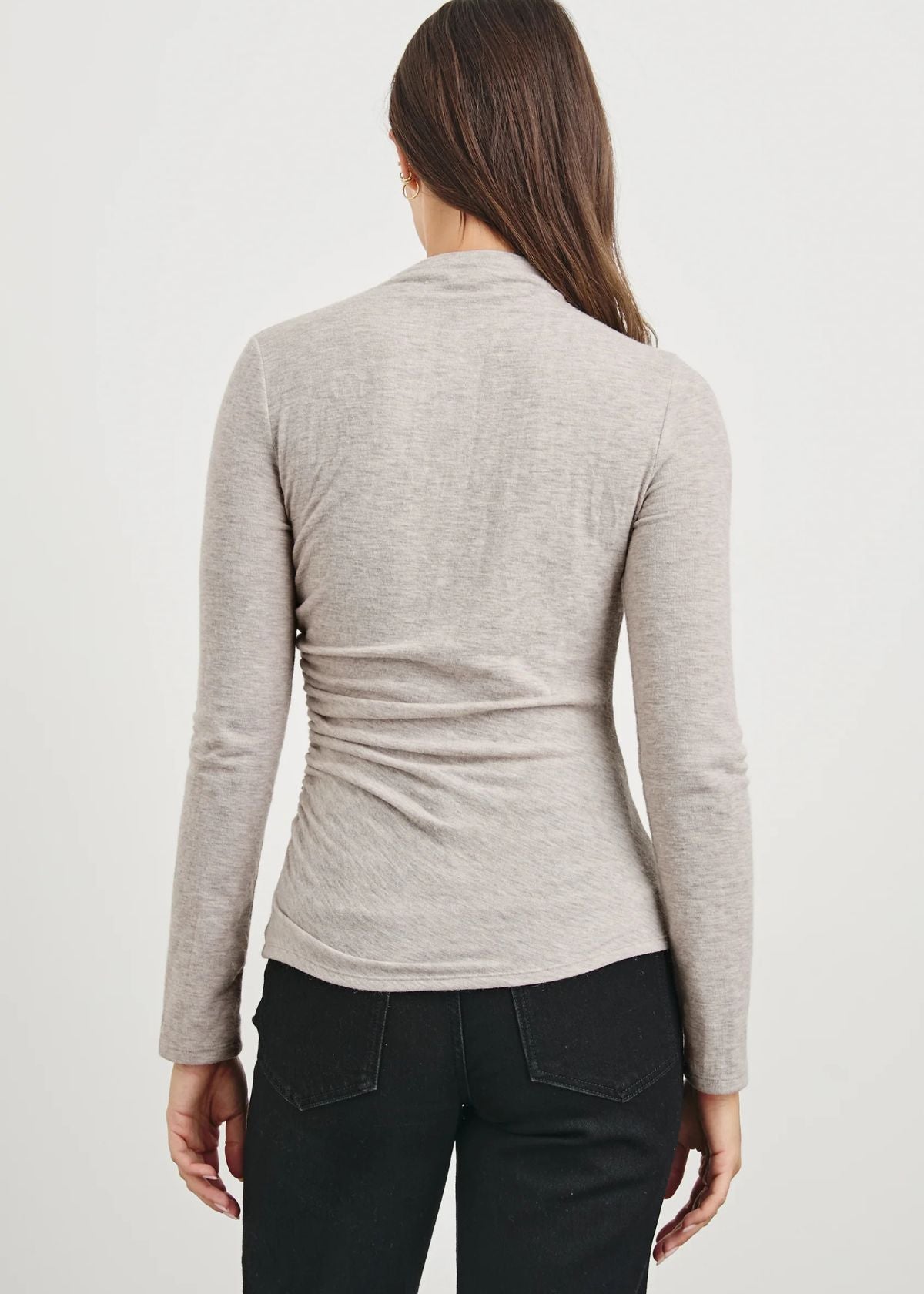 RAILS Joelle Top - Heather Oatmeal