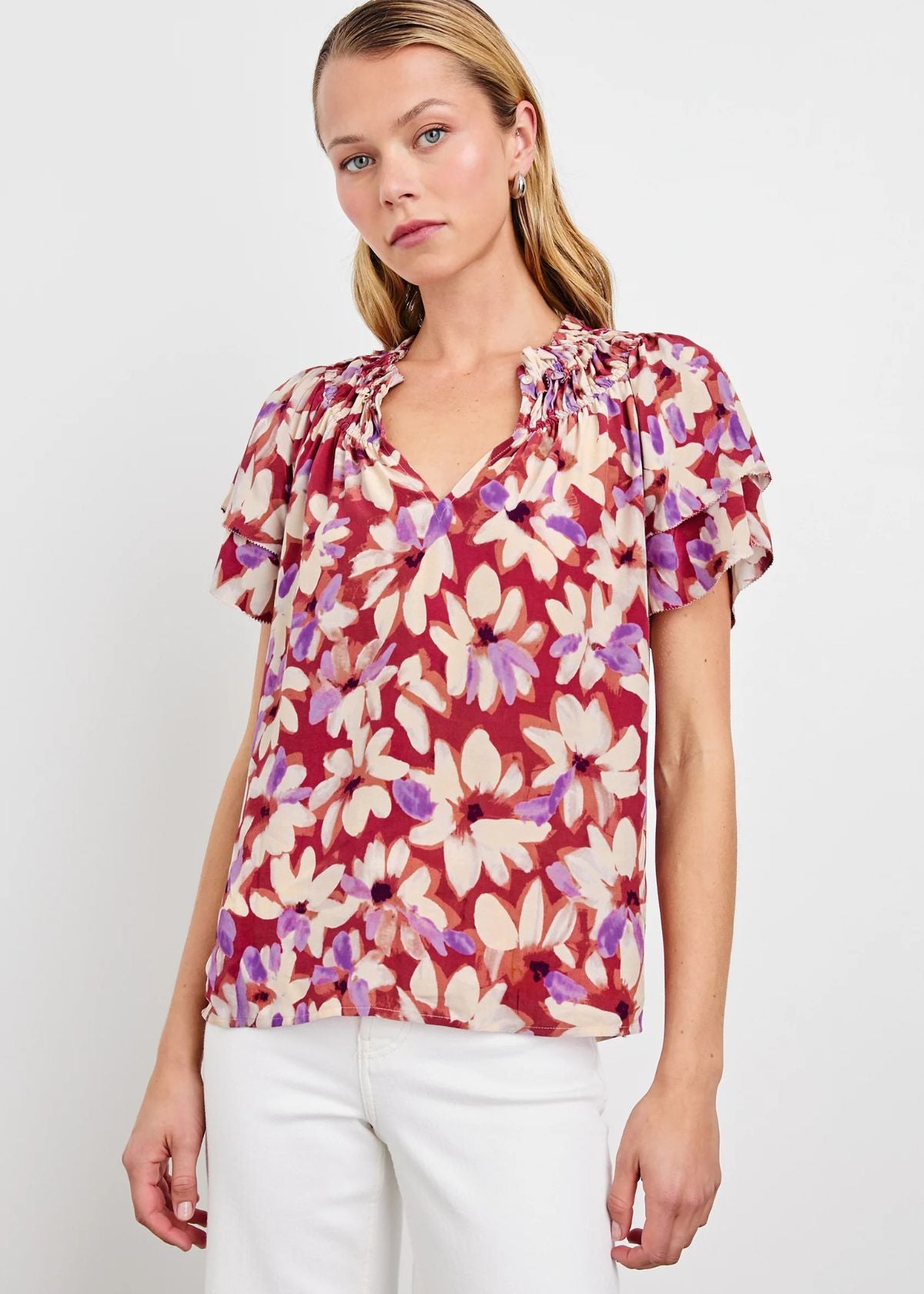 RAILS Kamila Top - Amaranth