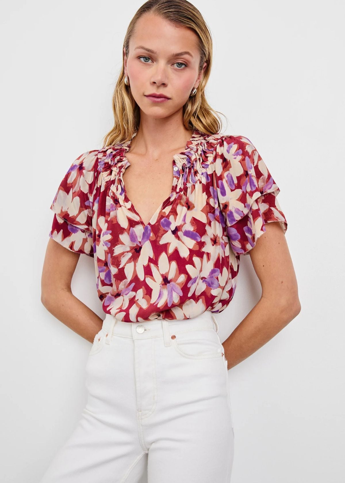 RAILS Kamila Top - Amaranth