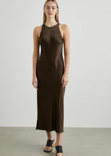 RAILS Solene Midi Dress - Dark Moss