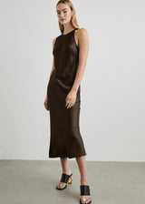 RAILS Solene Midi Dress - Dark Moss