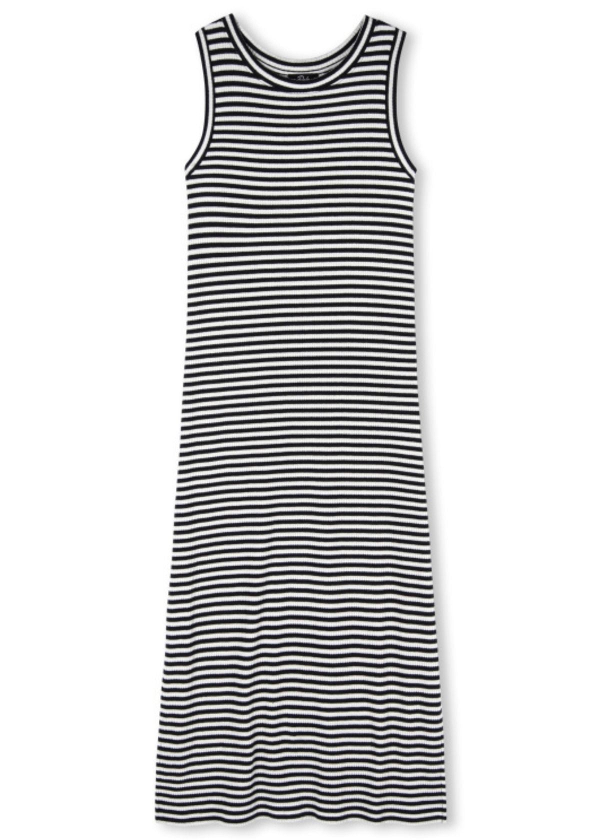 RAILS Tank Knit Midi Dress - Black Birch Stripe