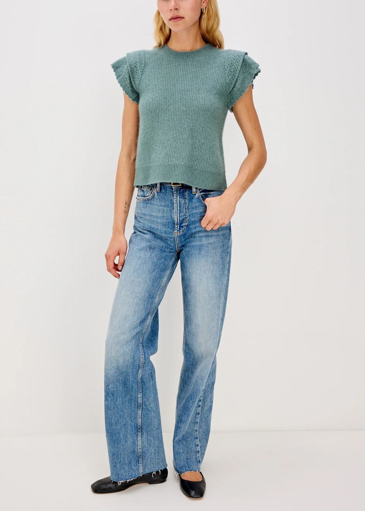 RAILS Stasia Sweater - Teal