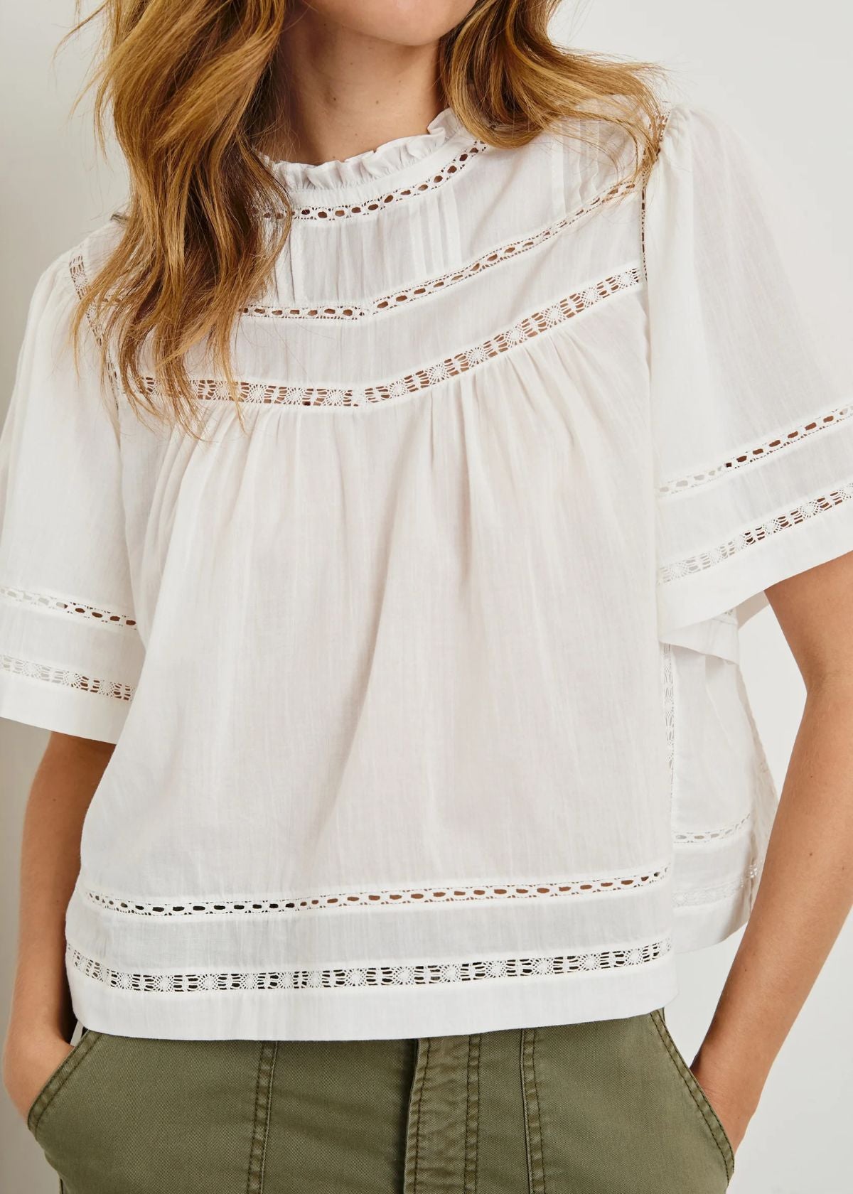 RAILS Daisy Top - White