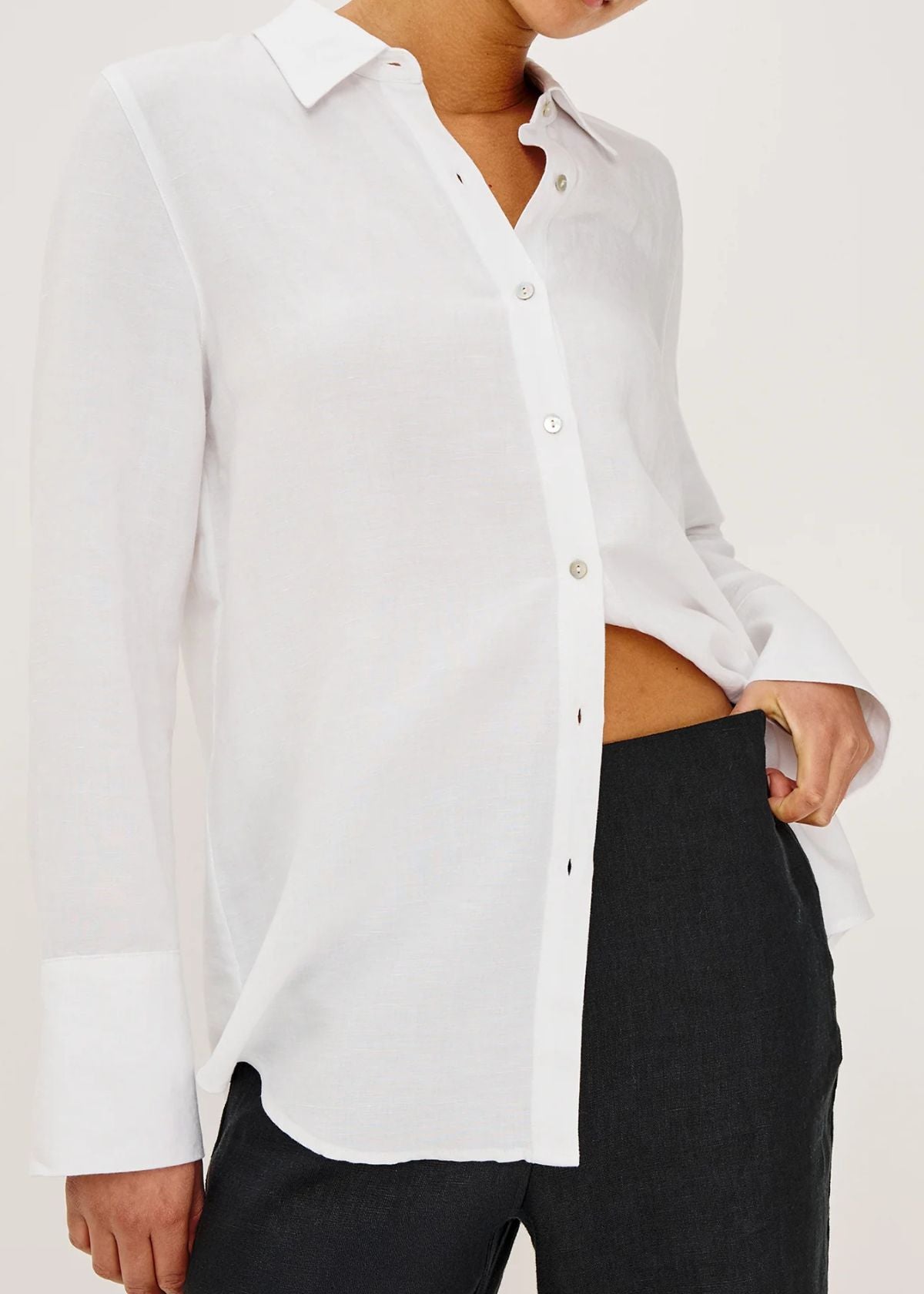 RAILS Knox Top - White