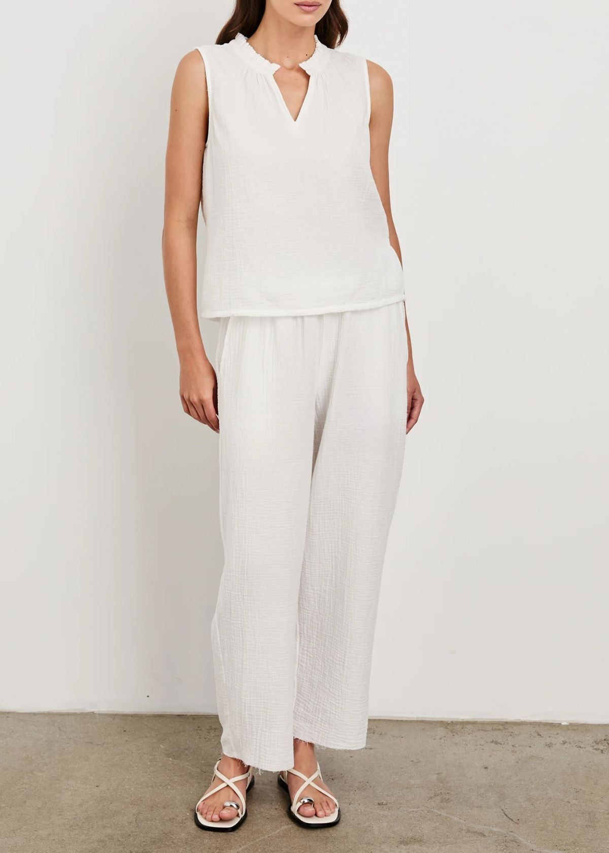 RAILS Christy Top - White