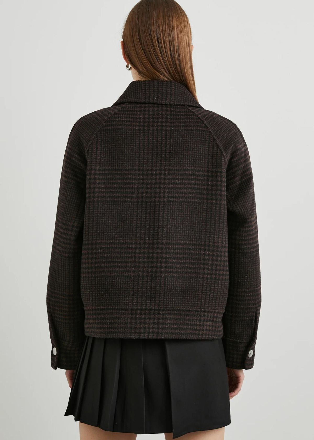 RAILS Cheyenne Jacket - Espresso Houndstooth