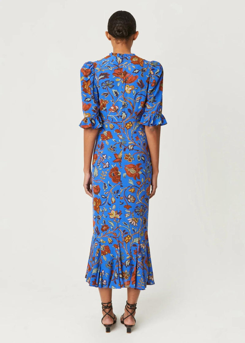 RHODE Felix Dress - Royal Vichy Rose