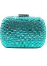 SERPUI Angel Crystal Clutch Handbag - Blue Zircon