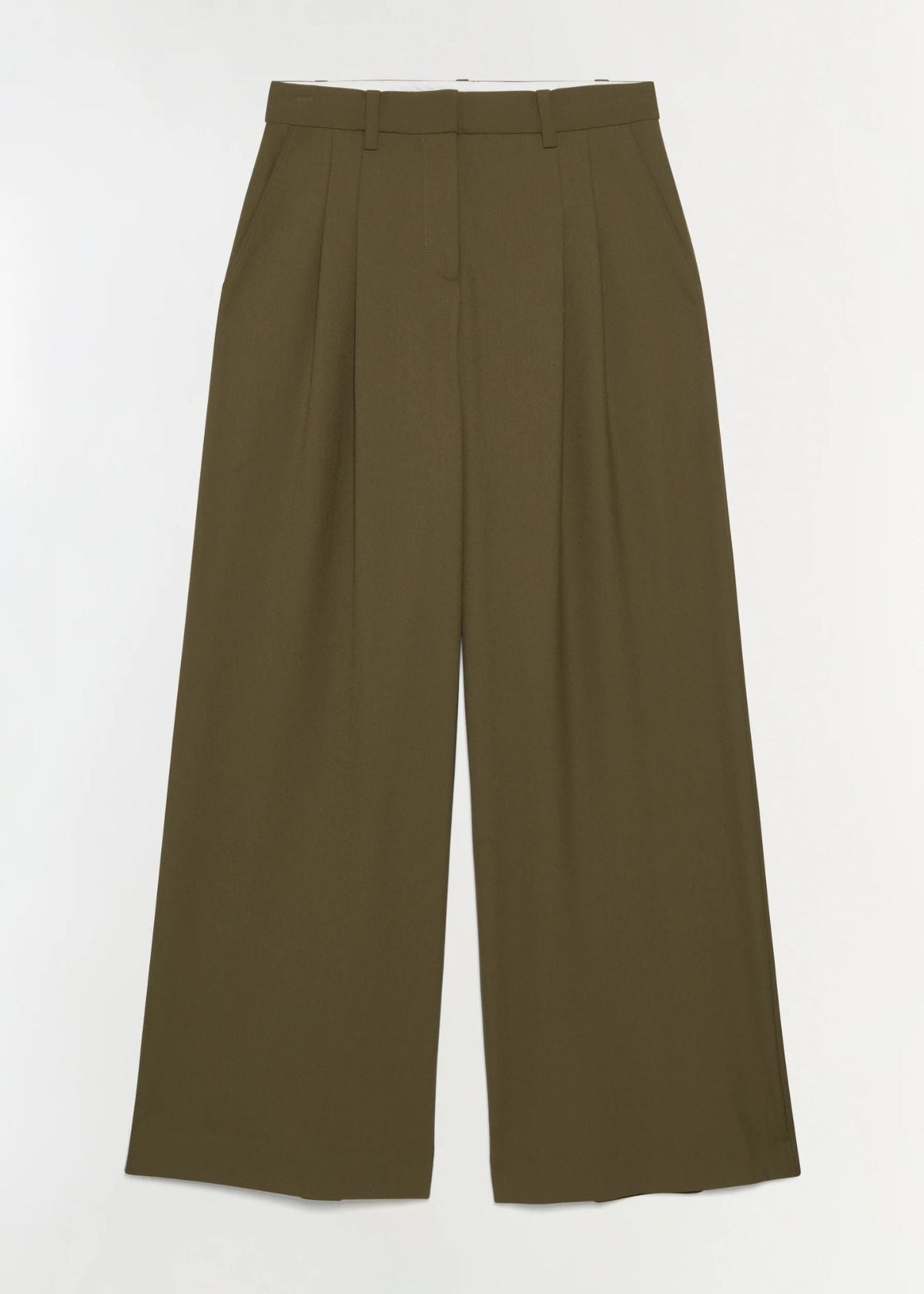 SIMKHAI Clayton Wide Leg Pant - Alligator