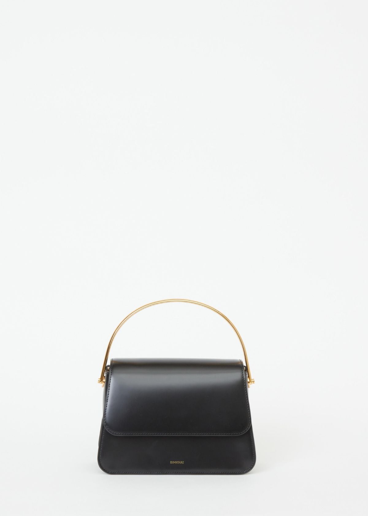 SIMKHAI Aria Leather Mini Handbag - Black