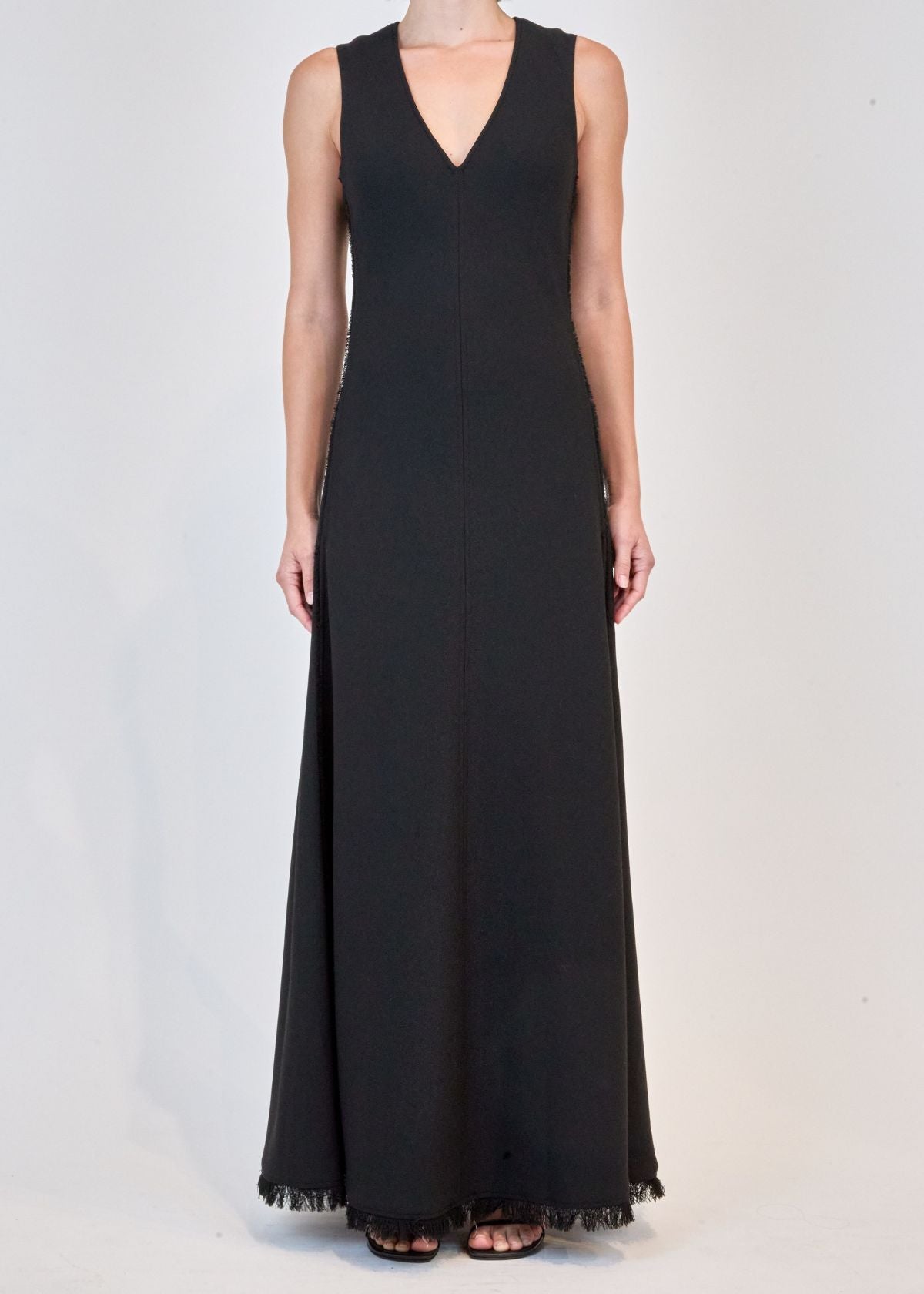 SIMKHAI Lowri Sleeveless Maxi Dress - Black