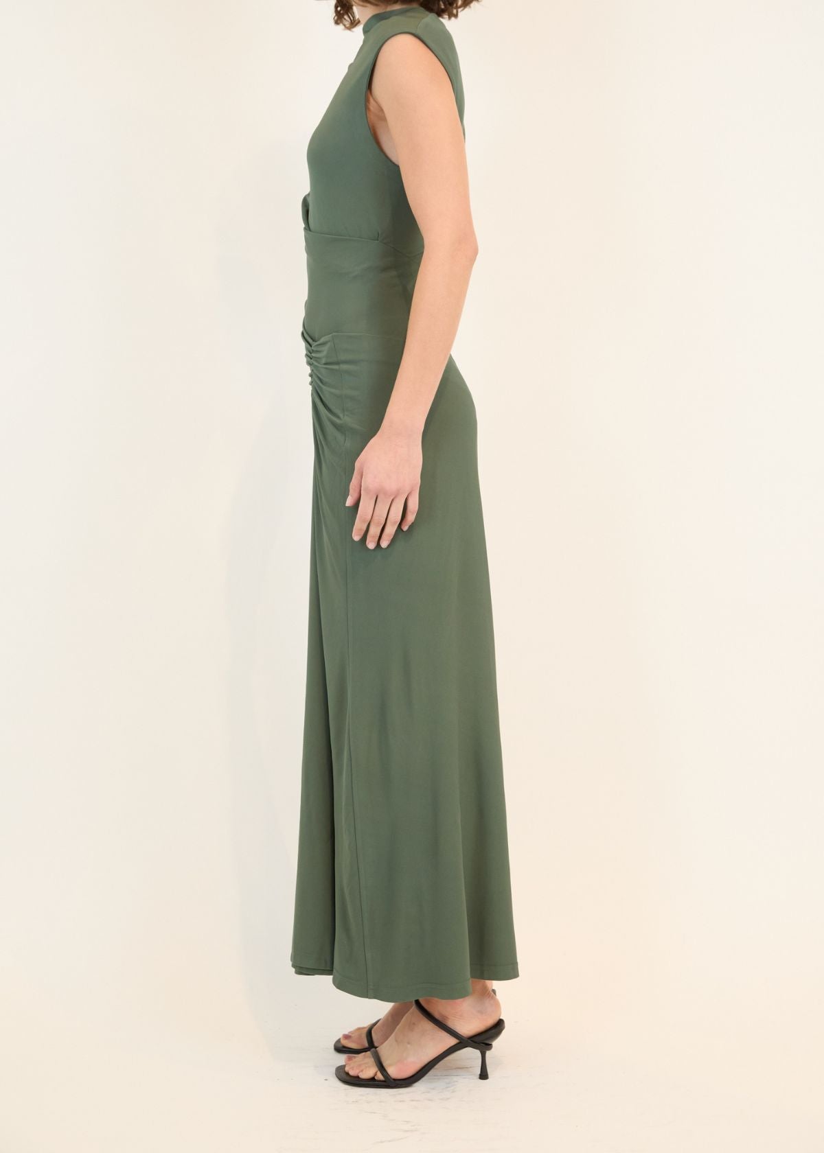 SIMKHAI Acacia Sleeveless Midi Dress - Botanical