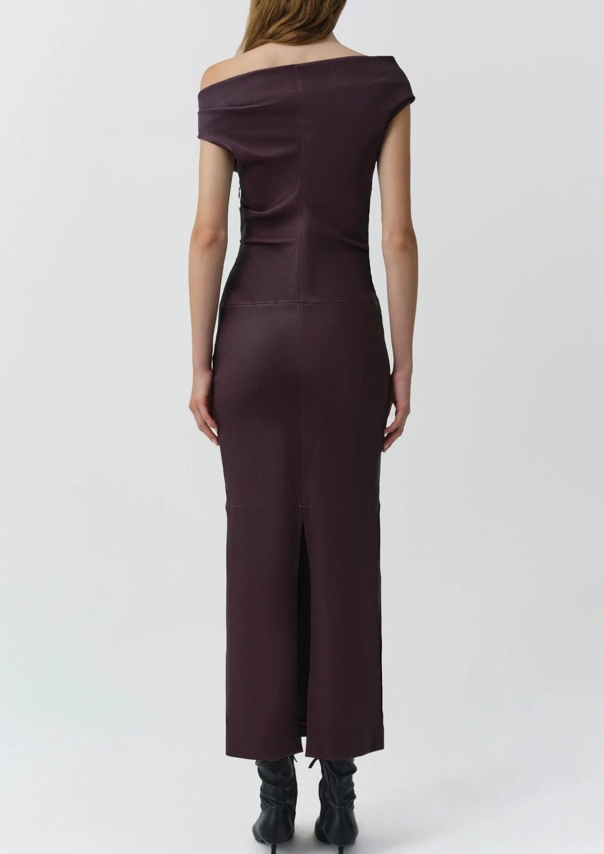 SIMKHAI Vessia Midi Dress - Fig