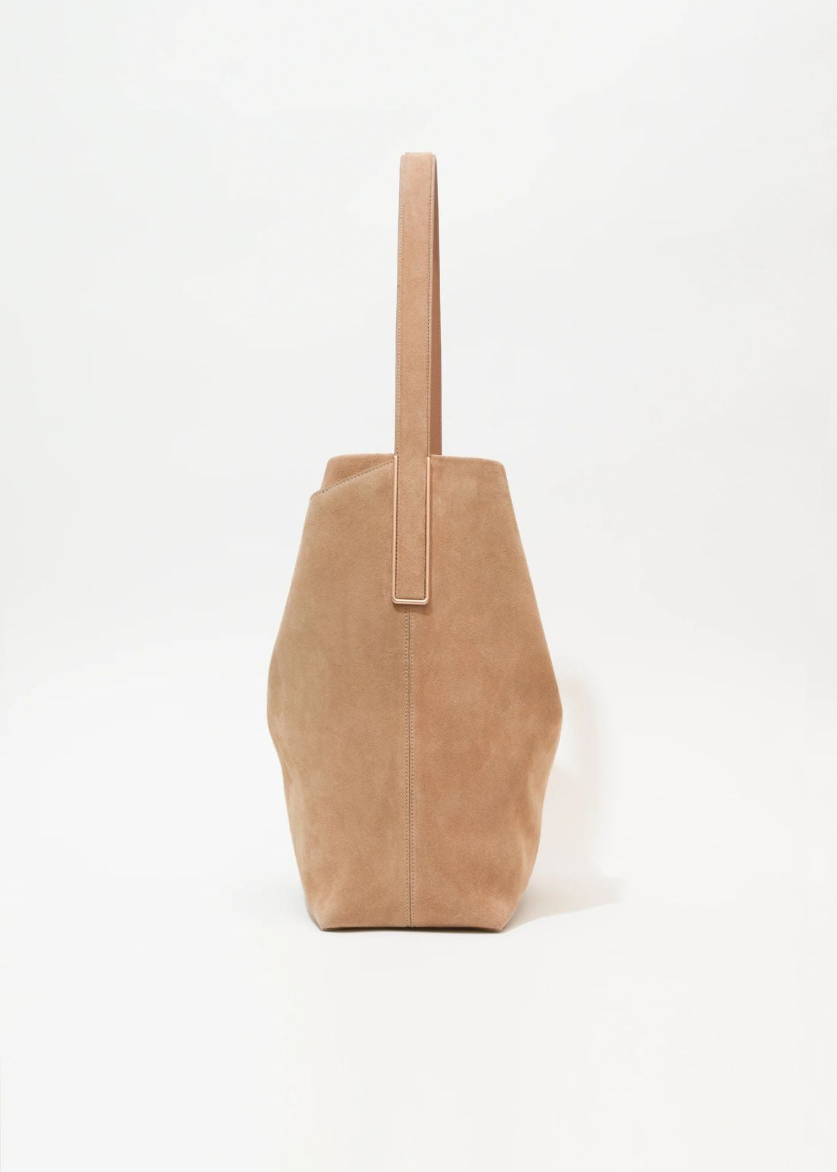 SIMKHAI Wynn Large Suede Bucket Bag - Desert