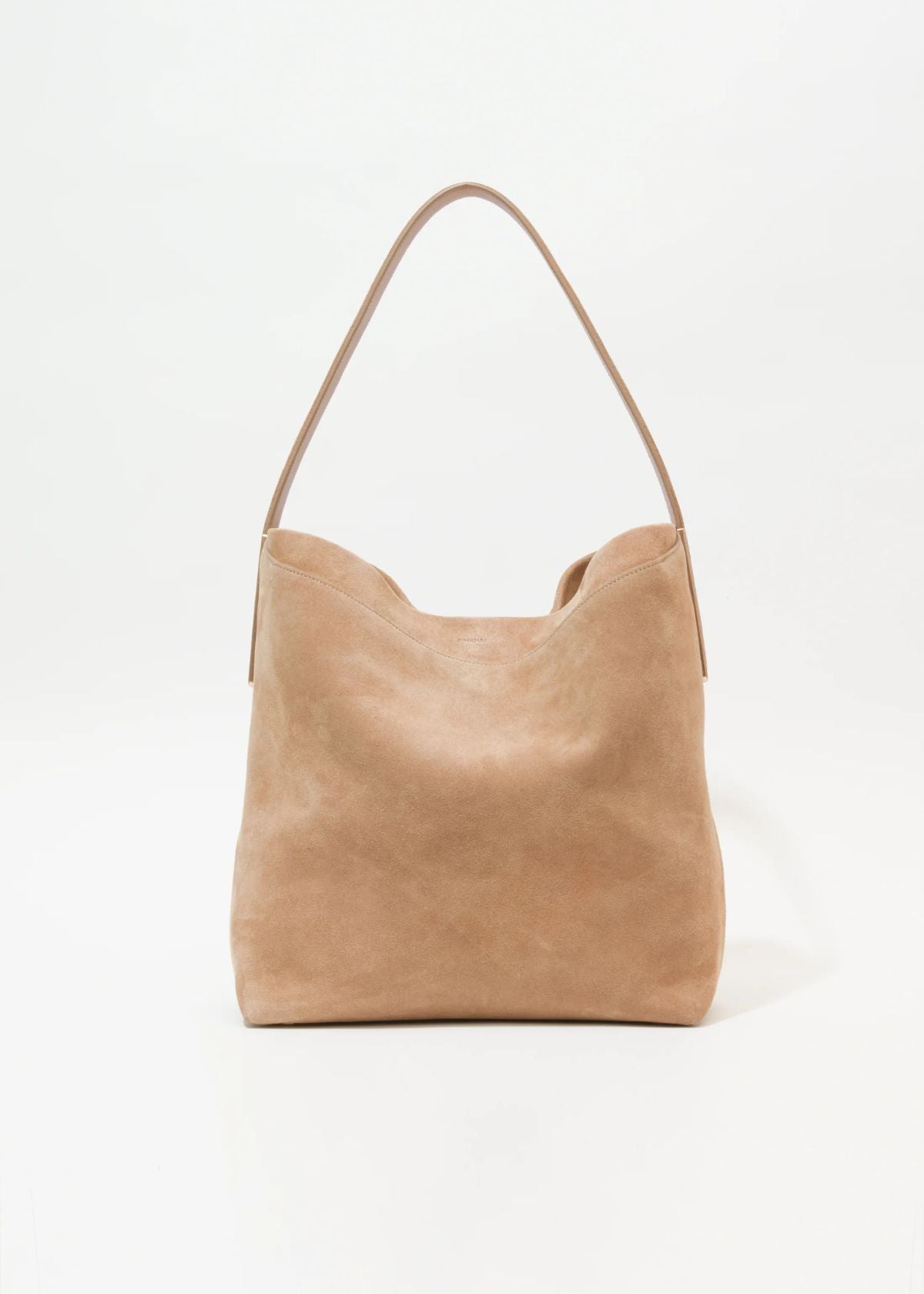 SIMKHAI Wynn Large Suede Bucket Bag - Desert